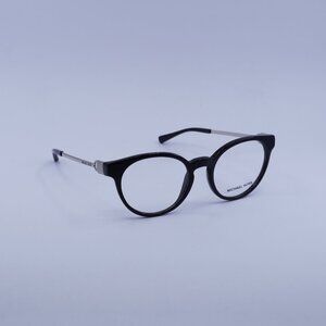 Michael Kors MK4048 3163 Kea Eyeglasses Black/Silver 51mm Round Frame